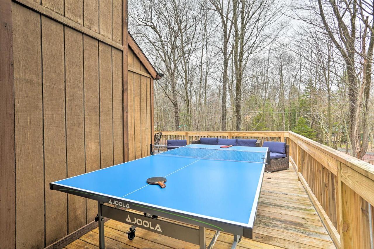 Bear Den Rustic Pocono Lake Home With Game Room! Экстерьер фото