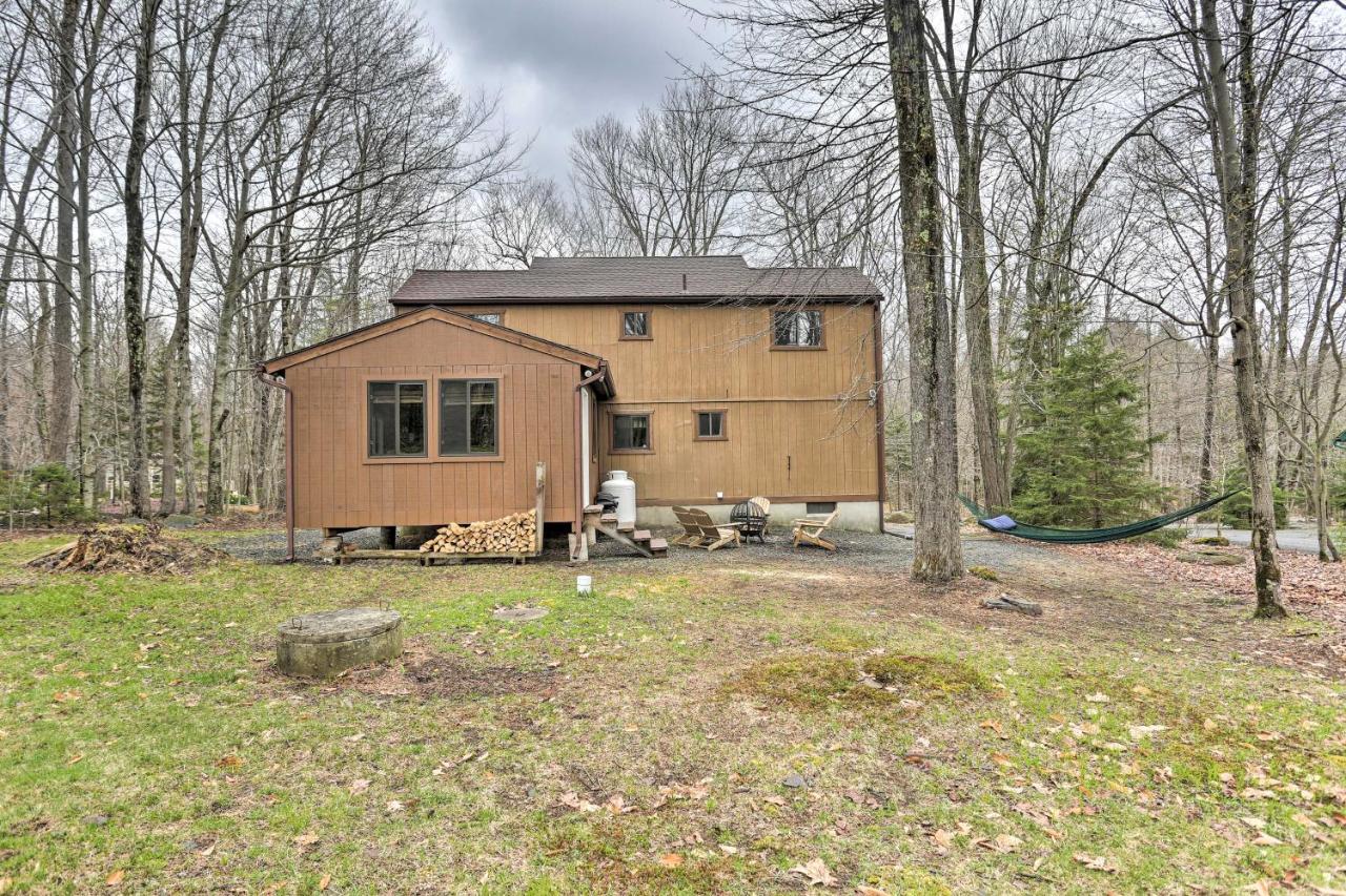 Bear Den Rustic Pocono Lake Home With Game Room! Экстерьер фото
